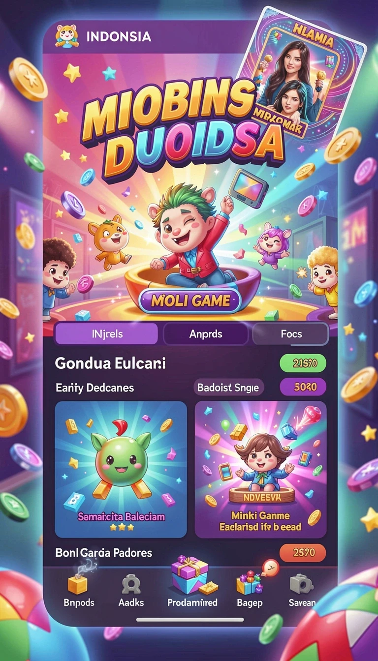 Contoh katalog aplikasi di mimigame